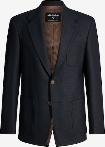 Coupe regular Veste de costume STRELLSON en bleu : devant