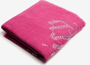 Écharpe Juicy Couture en rose : devant