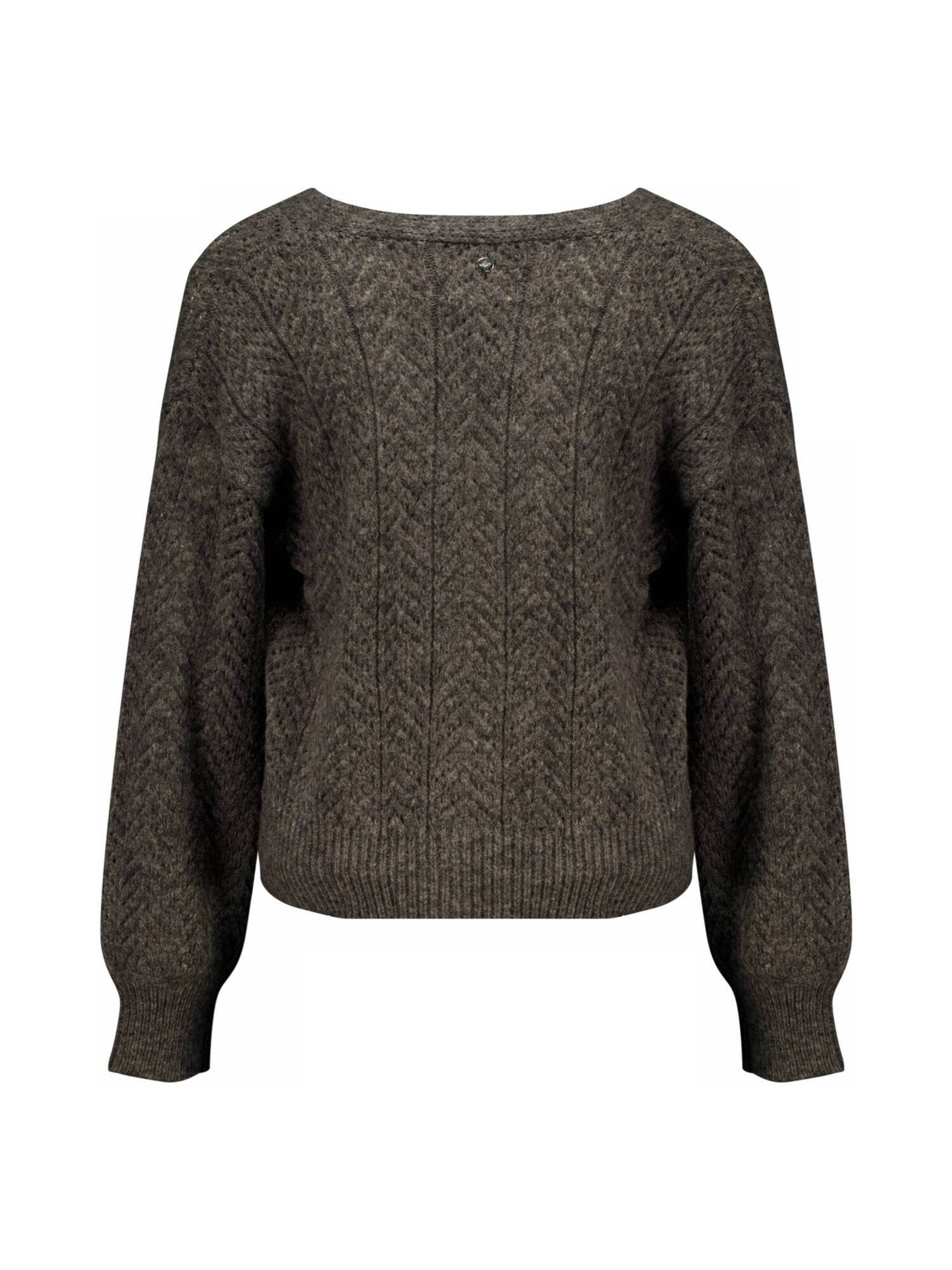 Deeluxe Gebreid vest 'Dorfi' in Grijs