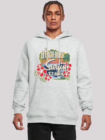 Sweat-shirt 'The Beach' F4NT4STIC en gris : devant