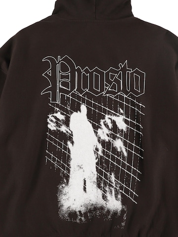 Prosto Sweatshirt 'Shadow Washed' in Black