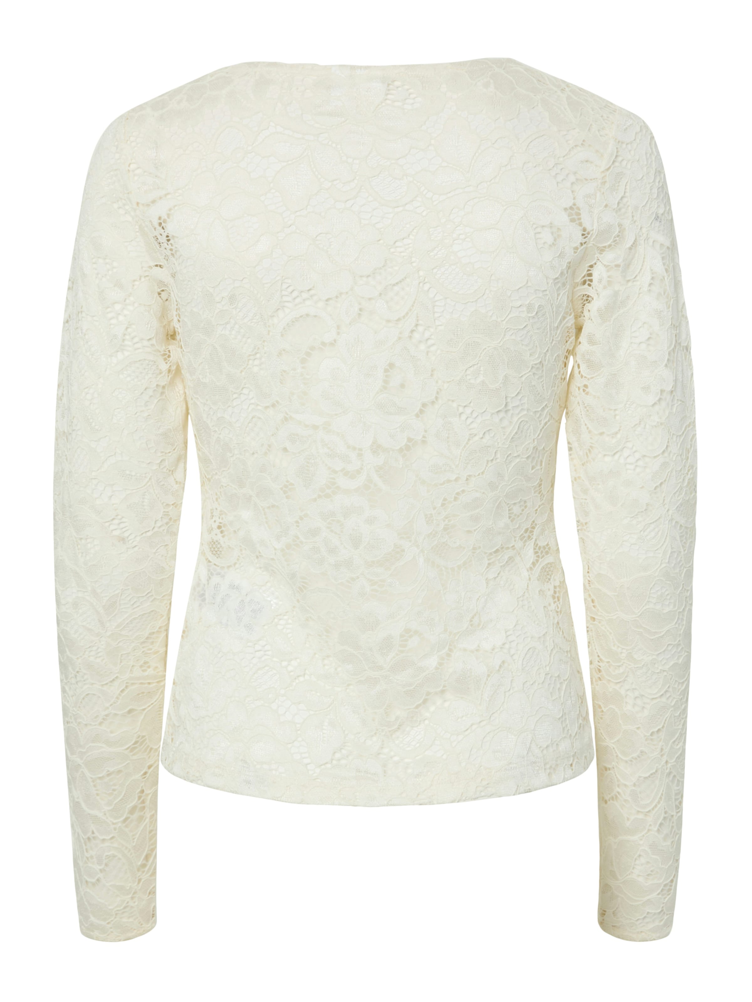 T-shirt 'YASLACEY' YAS en beige