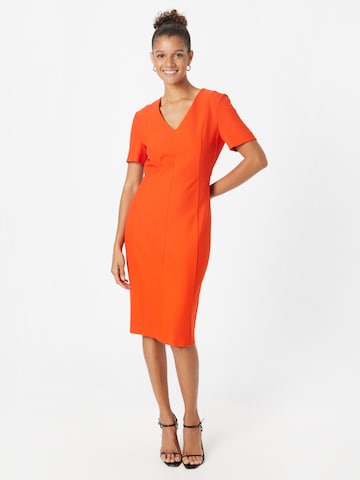 BOSS Sukienka 'DAMAISA' w kolorze pomarańczowy: przód