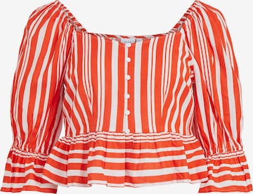 VILA Blouse 'Etni' in Rood: voorkant