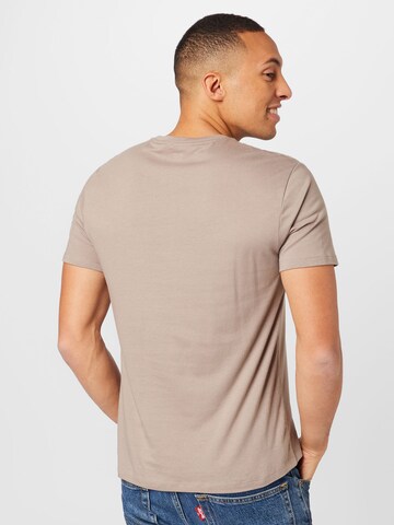 GAP Regular Fit T-Shirt in Braun