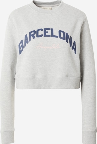 Sweat-shirt AÉROPOSTALE en gris : devant