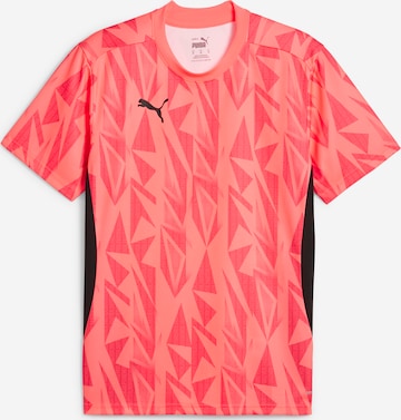 T-Shirt fonctionnel 'Individual Final' PUMA en orange : devant