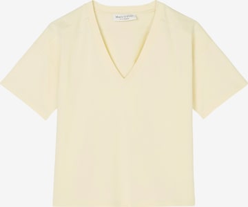 T-shirt Marc O'Polo en jaune : devant