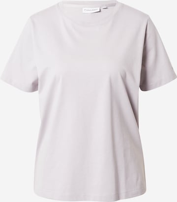Calvin Klein - Camiseta en lila: frente