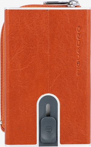 Piquadro Wallet 'B2S' in Orange: front
