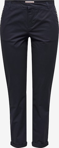 Pantalon chino 'Biana' ONLY en bleu : devant