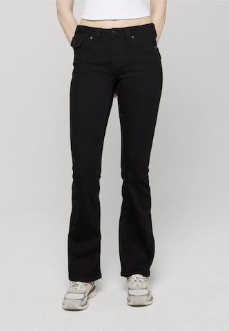 Bootcut Jeans 'Becca' di True Religion in nero: frontale