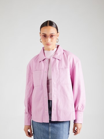 Maze Between-season jacket in Pink: front