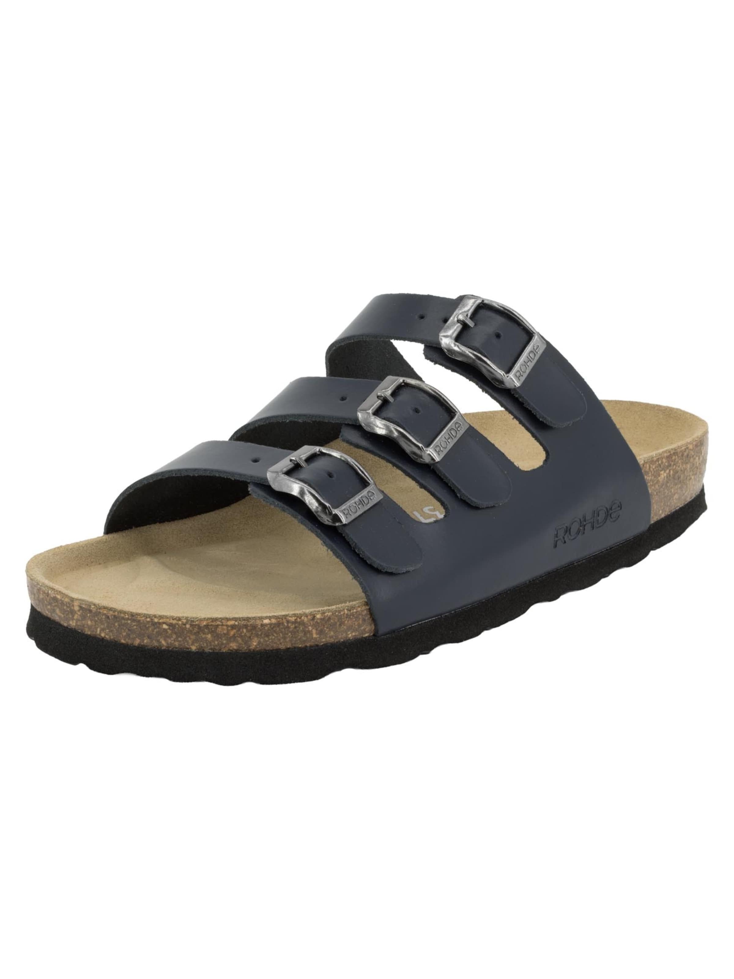 ROHDE Mules 'Alba' in Blue