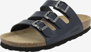 Zoccoletto 'Alba' di ROHDE in blu: frontale