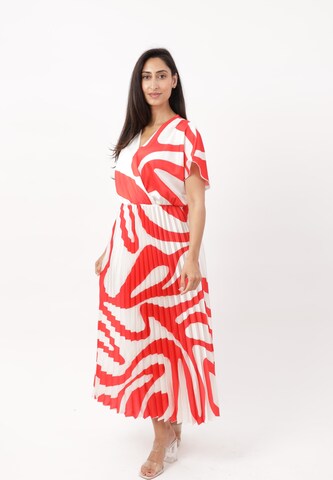 Elara Dress in Red