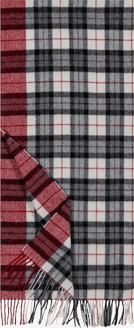 Sciarpa 'CREATIVE CHECK' di Roeckl in rosso: frontale
