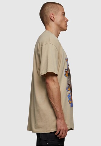 T-Shirt 'Grow Up' MT Upscale en beige