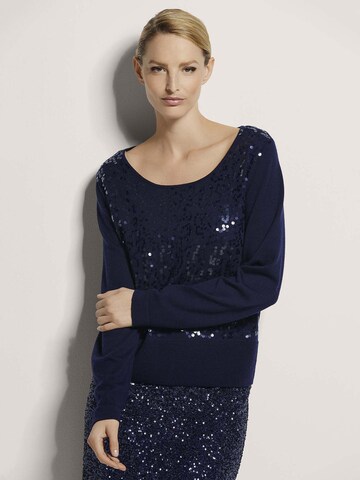 MADELEINE Trui in Blauw: voorkant