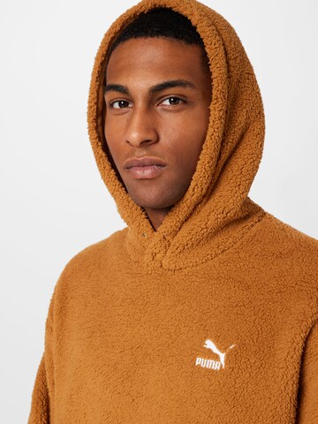 PUMA Sweter w kolorze brązowy