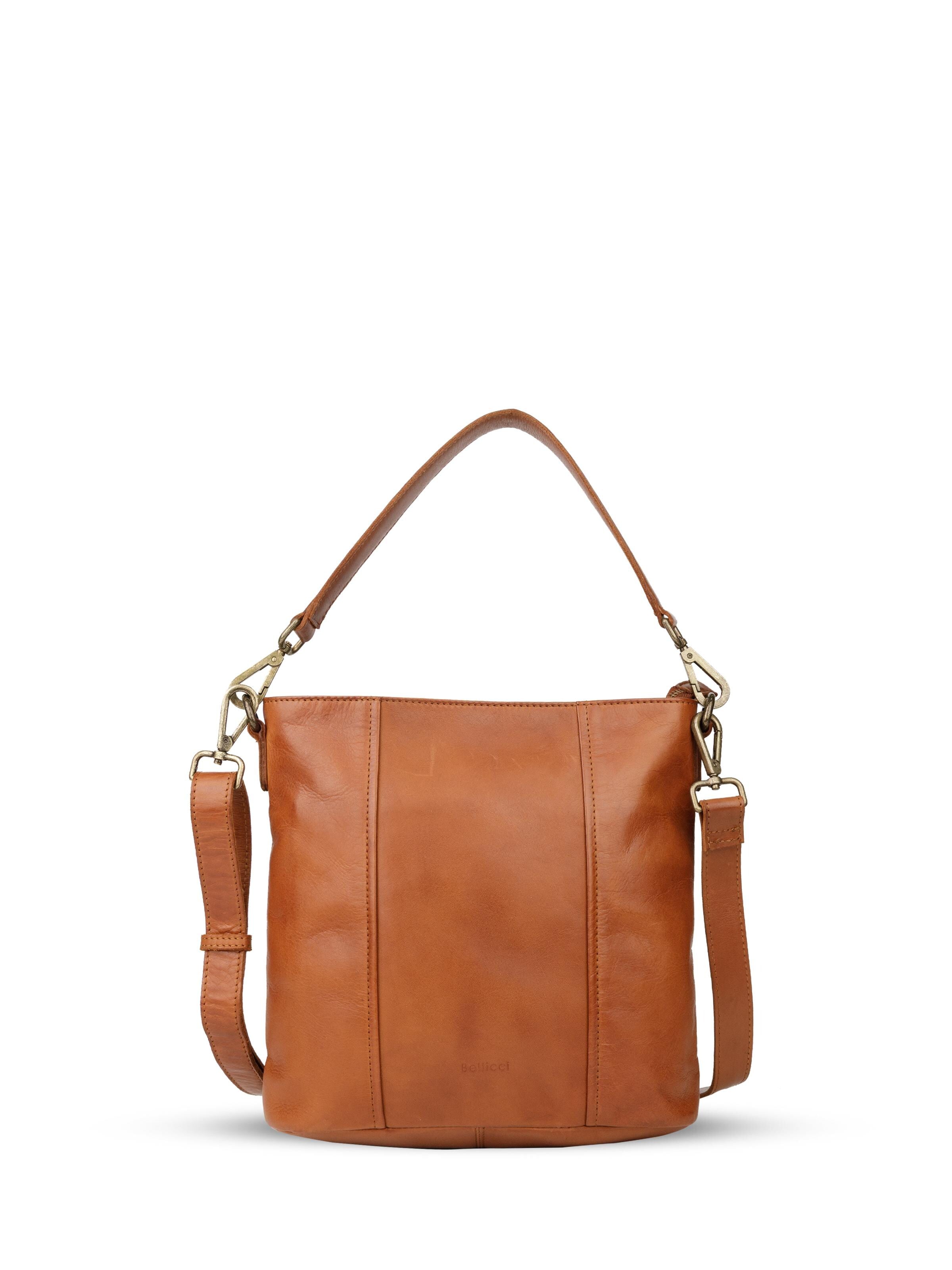 Bellicci Shoulder Bag 'Gesine' in Brown: front