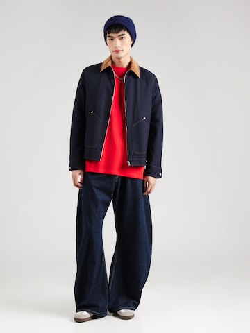 T-Shirt 'MAARKOS' ARMEDANGELS en rouge