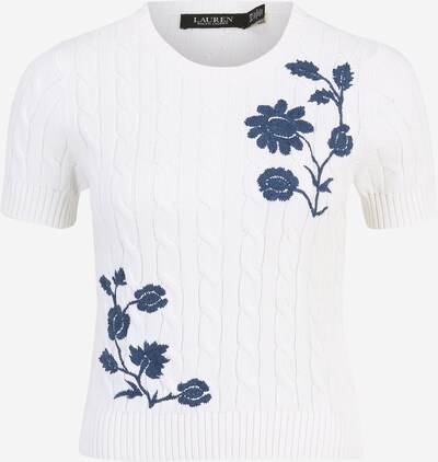 Lauren Ralph Lauren Petite Pull-over 'GASSED' en marine / blanc, Vue avec produit