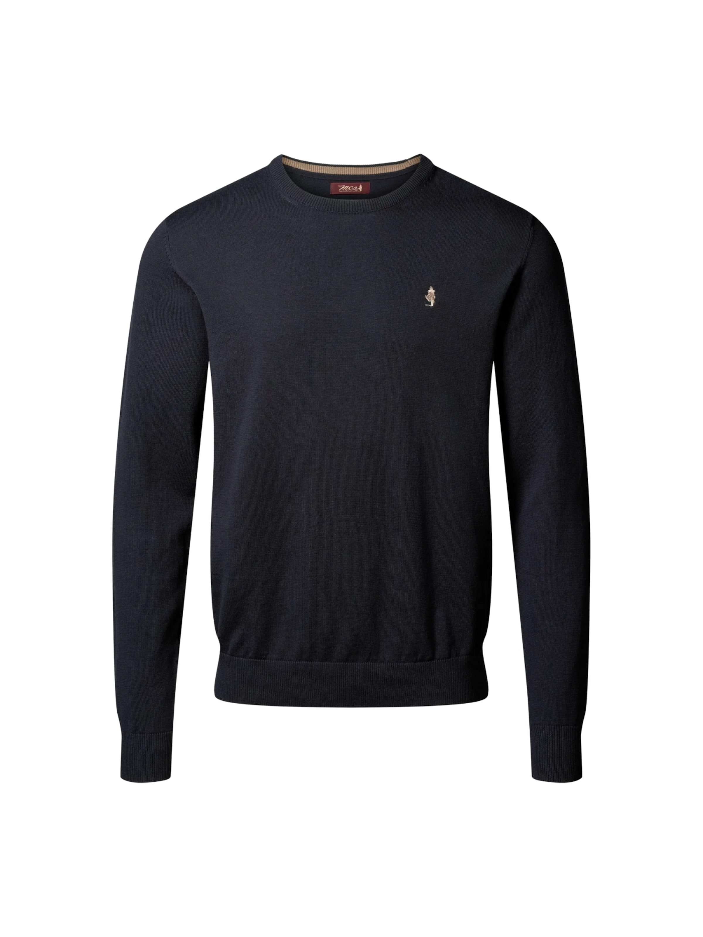 MCS Trui 'Lyle' in Blauw: voorkant