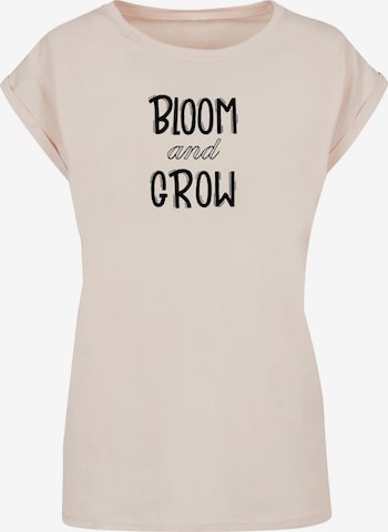 T-shirt 'Spring - Bloom And Grow' Merchcode en blanc : devant