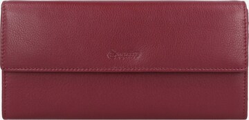 Esquire Wallet in Red: front