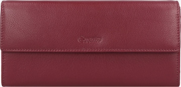 Esquire Wallet in Red: front