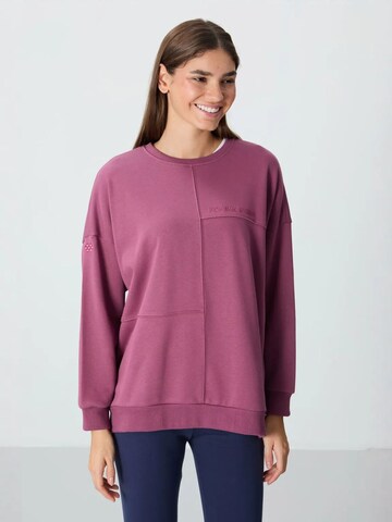 Sweat-shirt Tommy Life en violet