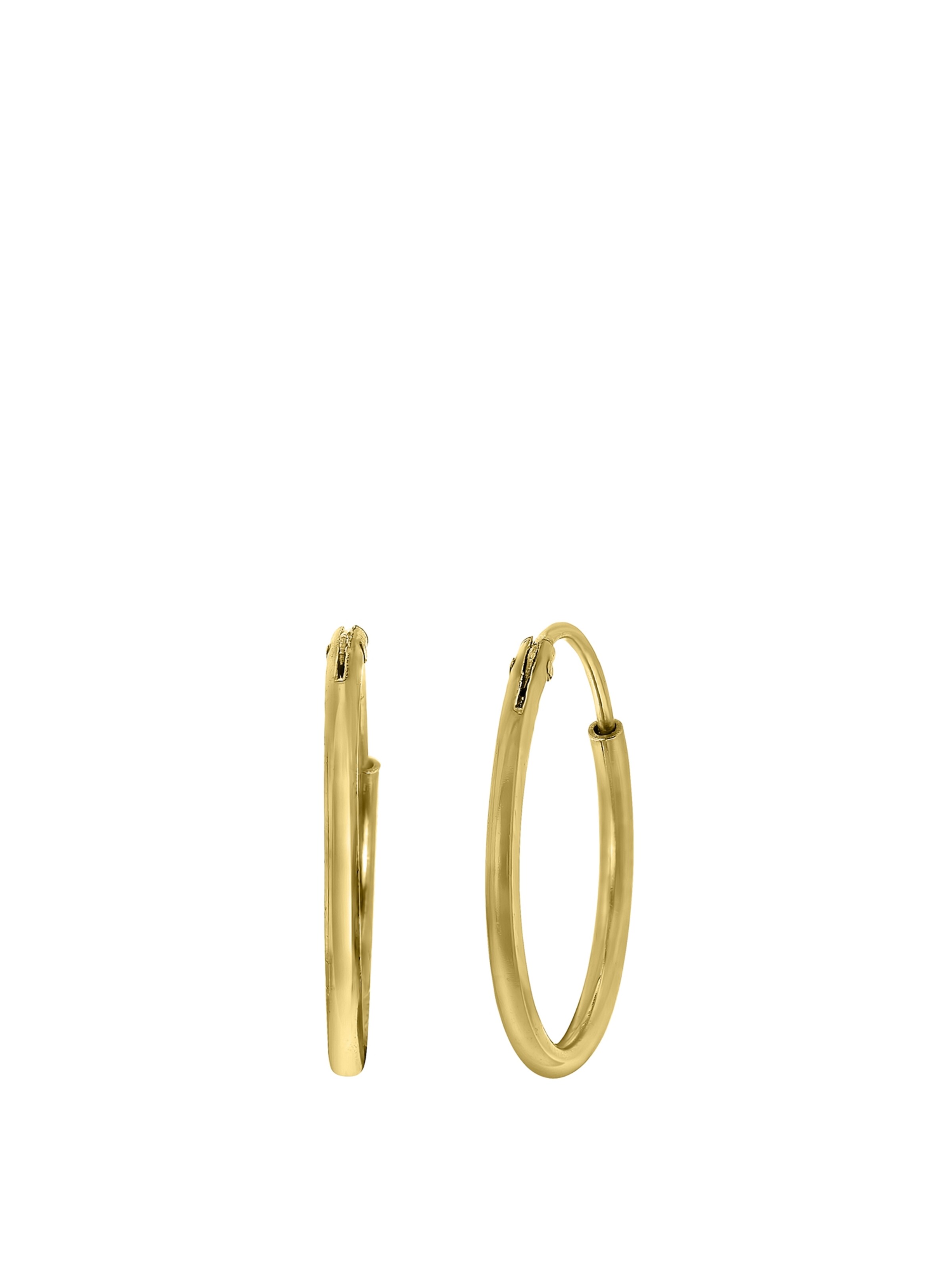 Lucardi Oorbellen in Goud: voorkant