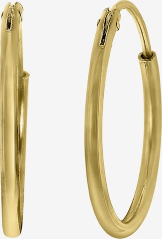 Lucardi Earrings in Gold: front