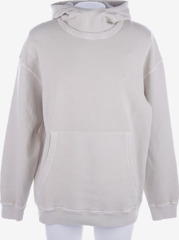 Dondup Sweatshirt & Zip-Up Hoodie in XXL in White: front