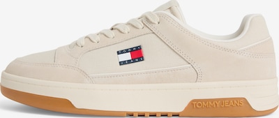 Tommy Jeans Niske tenisice u svijetlobež / mornarsko plava / crvena / bijela, Pregled proizvoda