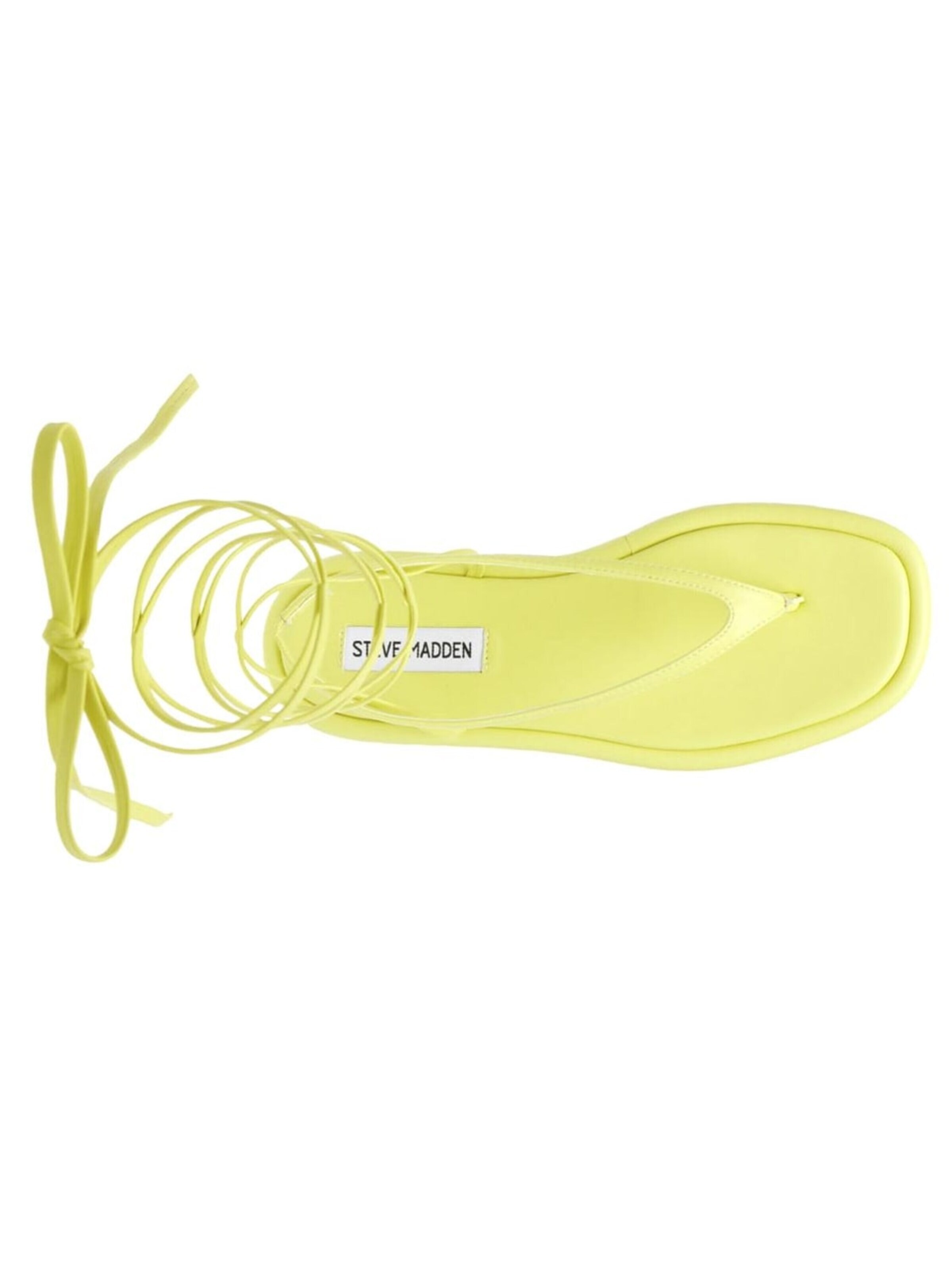 Sandalo 'Womens Banzai Shock Yellow Sandals' di STEVE MADDEN in giallo