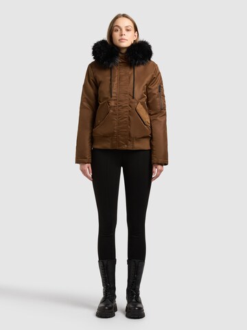 khujo Winter jacket 'TYLA' in Brown