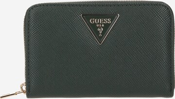 Portamonete 'LAUREL' di GUESS in verde: frontale