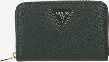 GUESS Wallet 'LAUREL' in Green: front