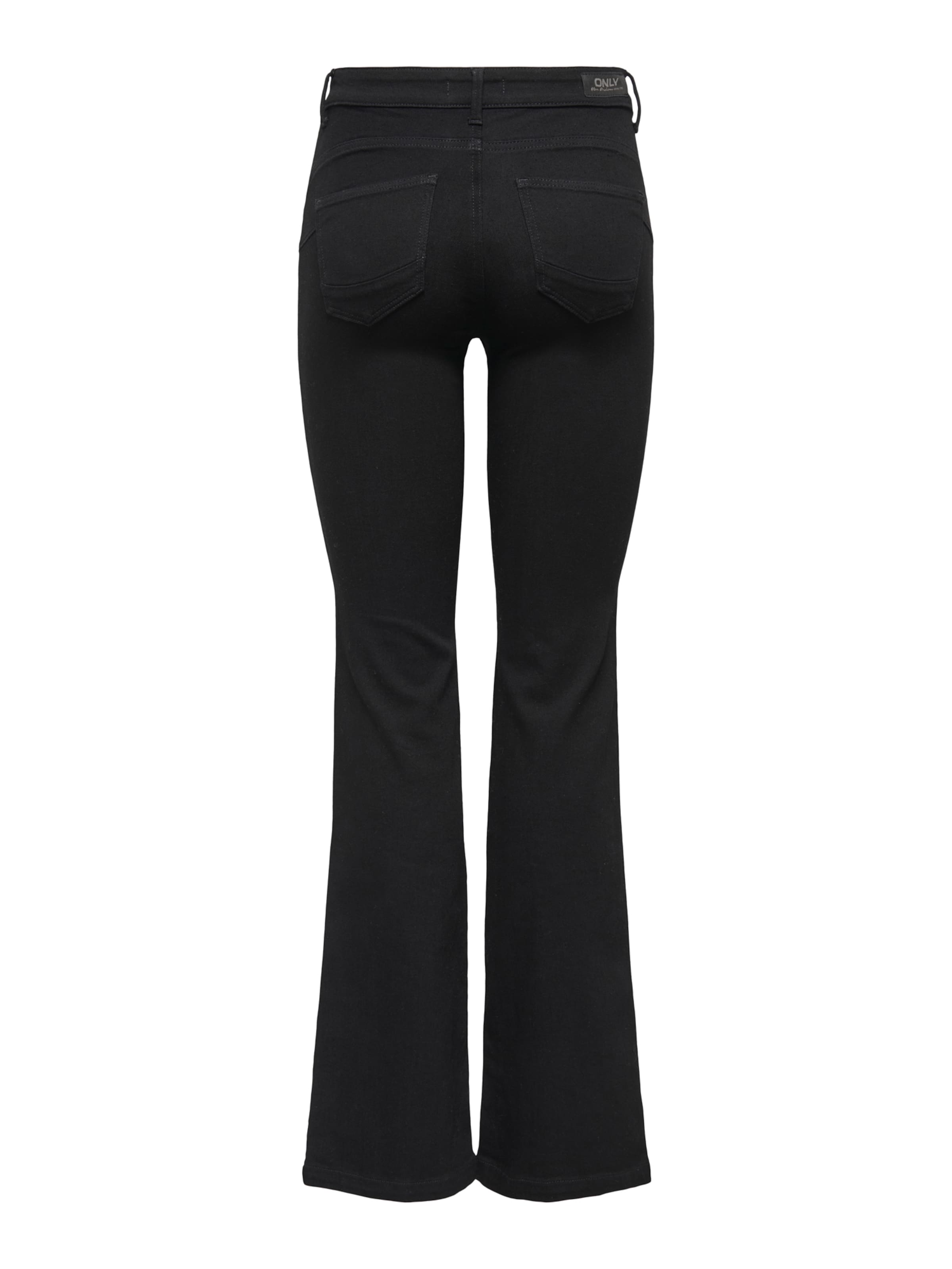 ONLY Расклешенный Джинсы 'ONLPOWER' в Черный