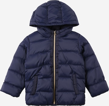 UNITED COLORS OF BENETTON Winter Jacket in Blue: front