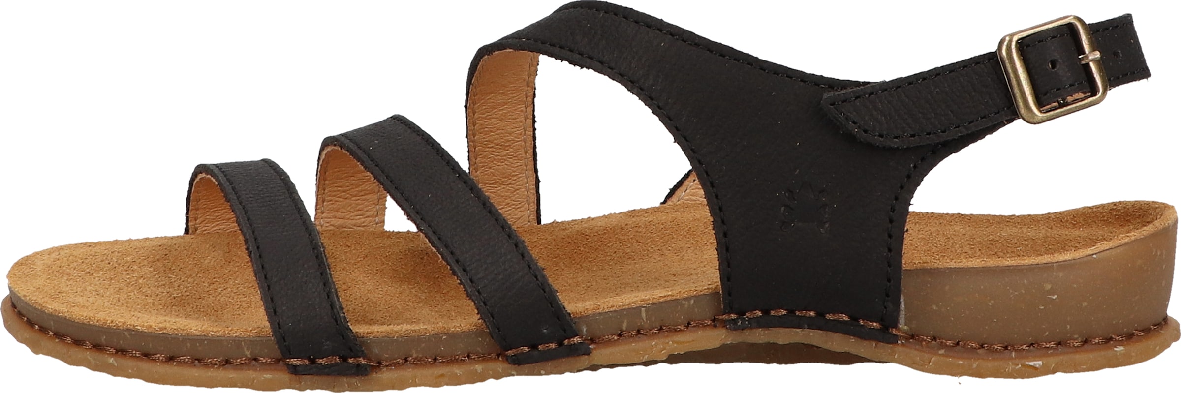 Sandales à lanières 'Panglao' EL NATURALISTA en noir : devant