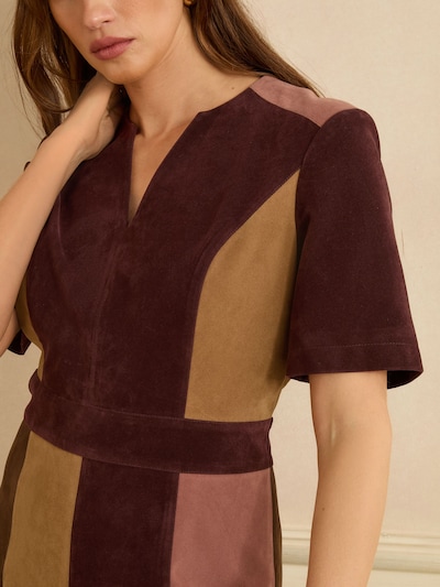 love & roses Haljina u čokolada / kaki / puder roza, Pregled proizvoda