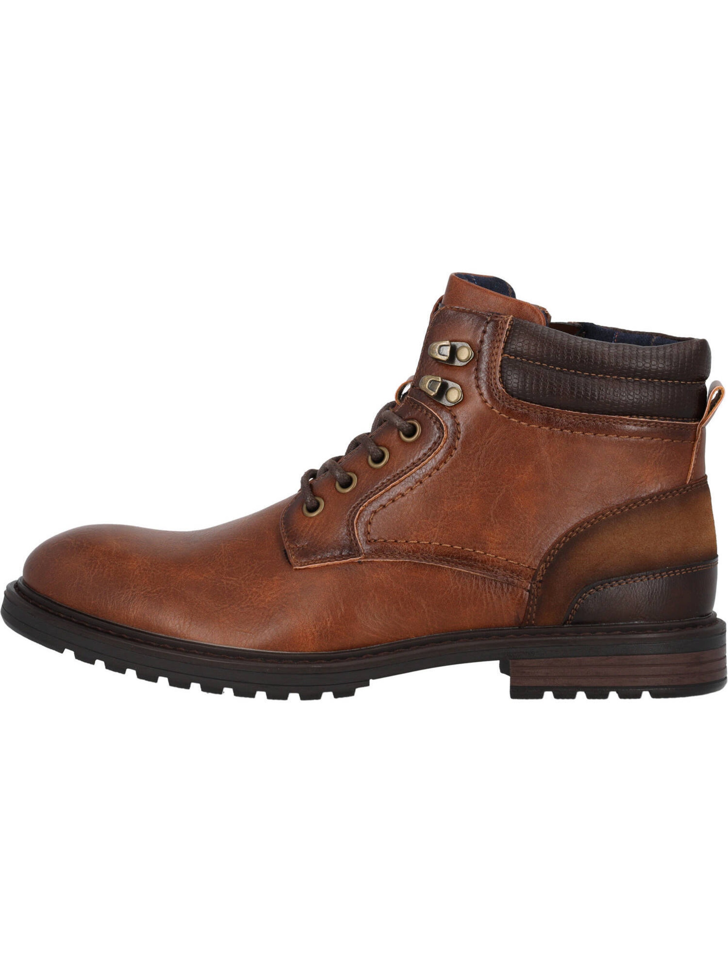 Palado Schnürstiefelette 'Niknas' in Braun