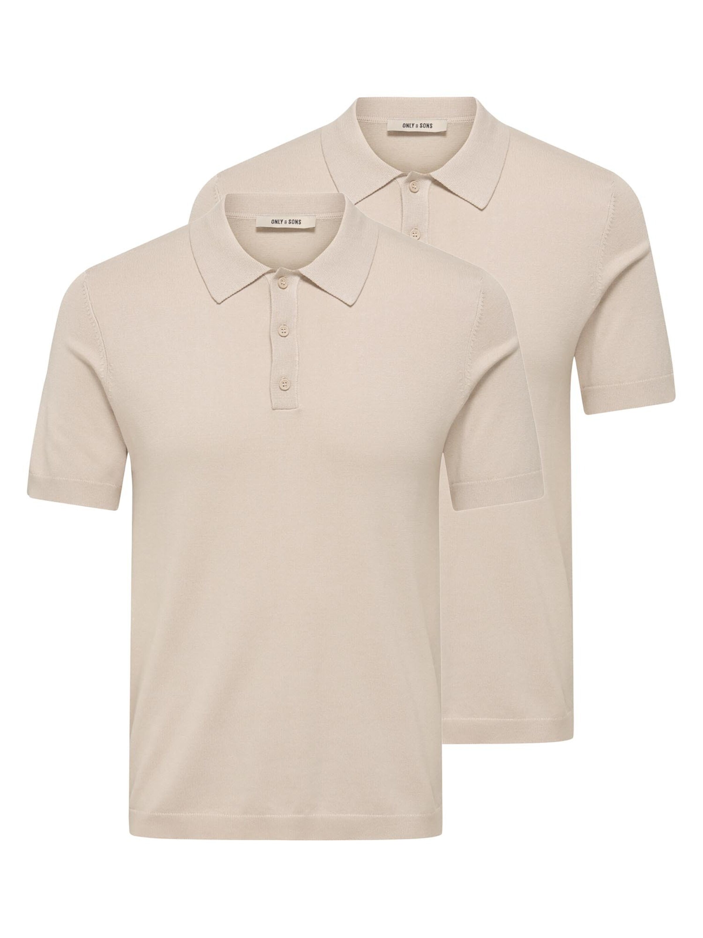Only & Sons Shirt 'Wyler' in Beige: front