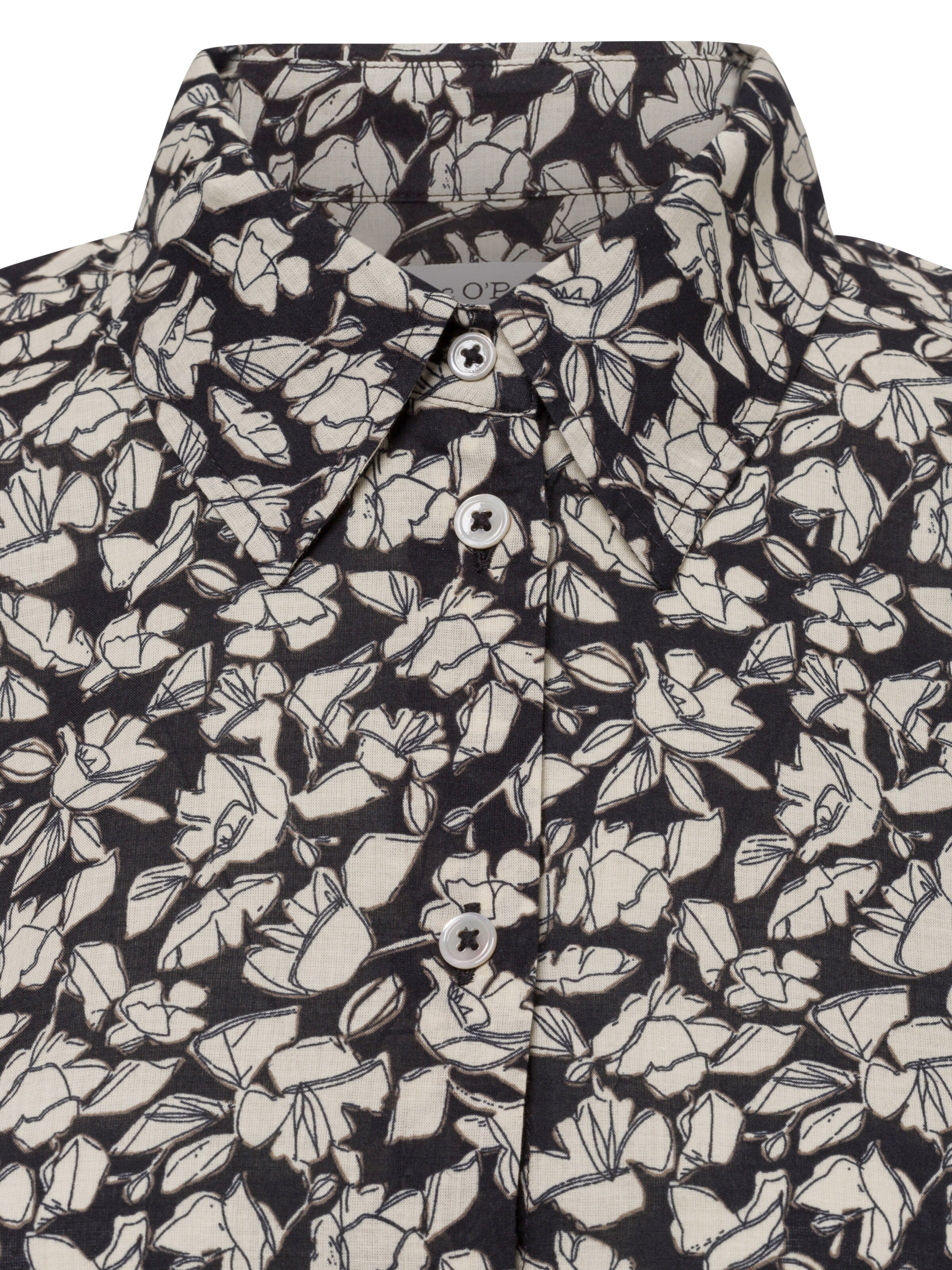 Marc O'Polo Bluse in Schwarz