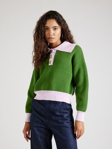 Pullover 'ROSIE' di Olivia Rubin in verde: frontale