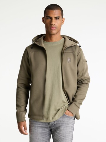 Veste de survêtement 'Adan Zip' CHASIN' en vert