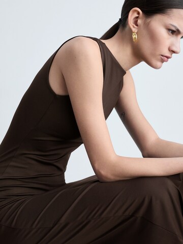 Robe 'LUISA' MANGO en marron